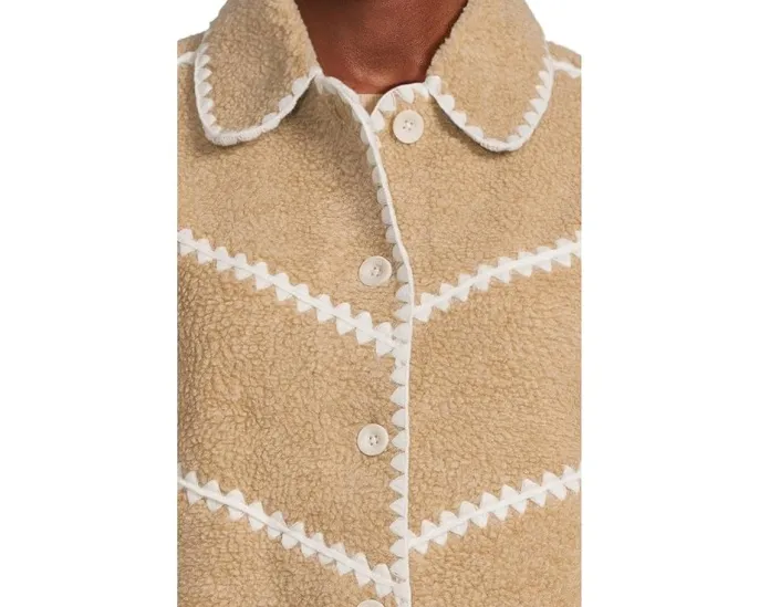 Куртка Ellison Uggfluff Shell с флисовыми карманами и воротником от UGG