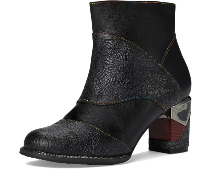 Ботильоны Topanga от L'Artiste by Spring Step с тиснением под фейерверк