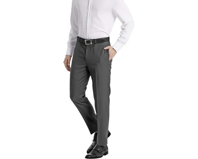 Брюки Calvin Klein Slim Fit Dress Pant с зауженным силуэтом и стретч тканью