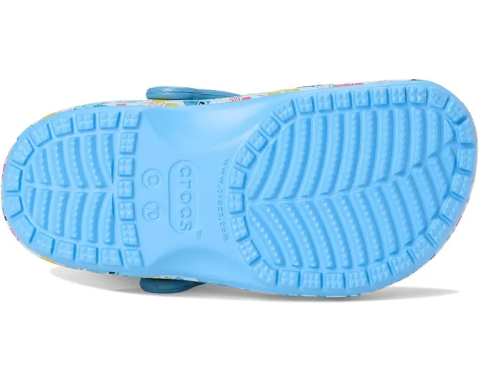 Crocs Классические сабо Stitch для малышей с веганской конструкцией