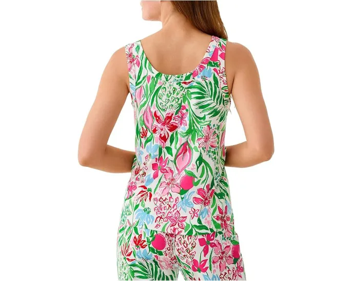 Топ для пижамы Bransen без рукавов из переработанного полиэстера Lilly Pulitzer