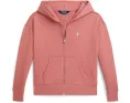 Толстовка с капюшоном Polo Ralph Lauren Kids на молнии из махровой ткани