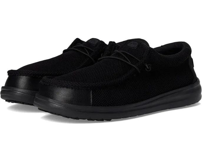 Рабочая обувь Hey Dude Wally Work CE с защитой от электричества и водоотталкивающим верхом