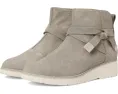 Ботильоны TOMS Marlow из замши с клиновидным каблуком и декоративной перемычкой