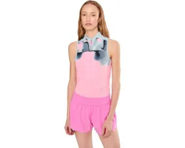 Безрукавное поло Jamie Sadock с принтом Flare из ткани Cooltrex