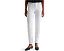 Джинсы Mari Mid-Rise Slim Straight из мягкого стрейч-денима белого цвета AG Jeans