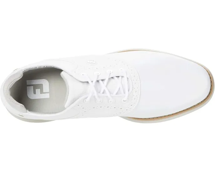 Гольф обувь FootJoy Traditions с водонепроницаемой конструкцией и шипами