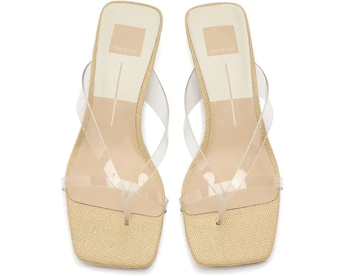 Босоножки Dolce Vita Brevel Vinyl на архитектурном каблуке