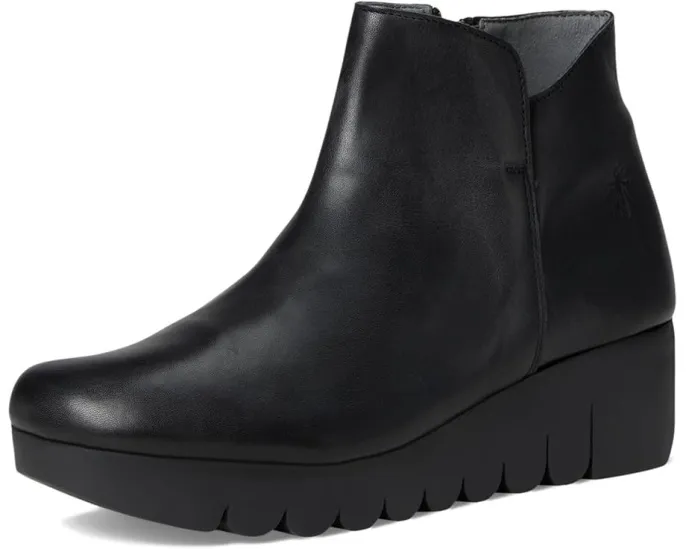 Ботинки Vang364fly на клинье с терморезиновой подошвой и молнией FLY LONDON