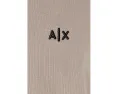 Поло Armani Exchange из стрейч-хлопка пике с классическим кроем и коротким рукавом