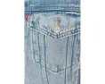 Джинсовая куртка Levi's 90s Trucker с потертостями и накладными карманами