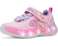Детские кроссовки SKECHERS KIDS Butterfly Bliss со светящейся подошвой и стразами