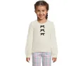 Детский свитер Janie and Jack Fuzzy Mini Bow с бантом и длинными рукавами