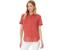 Рубашка Tommy Hilfiger Solid Camp с коротким рукавом