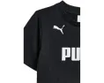 Детский набор футболка Puma с принтом и флисовые шорты