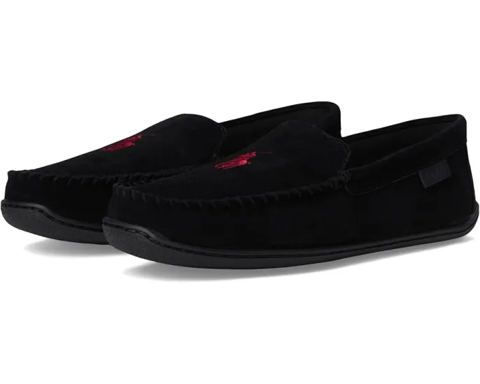 Тапочки-мокасины Polo Ralph Lauren Brenan Moc с подкладкой из искусственного меха и стелькой из пены с памятью