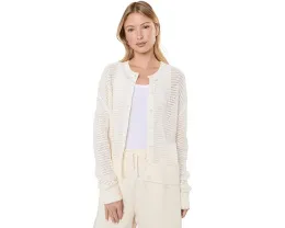 Varley вязаный кардиган Pembroke Knit с цветом цапли