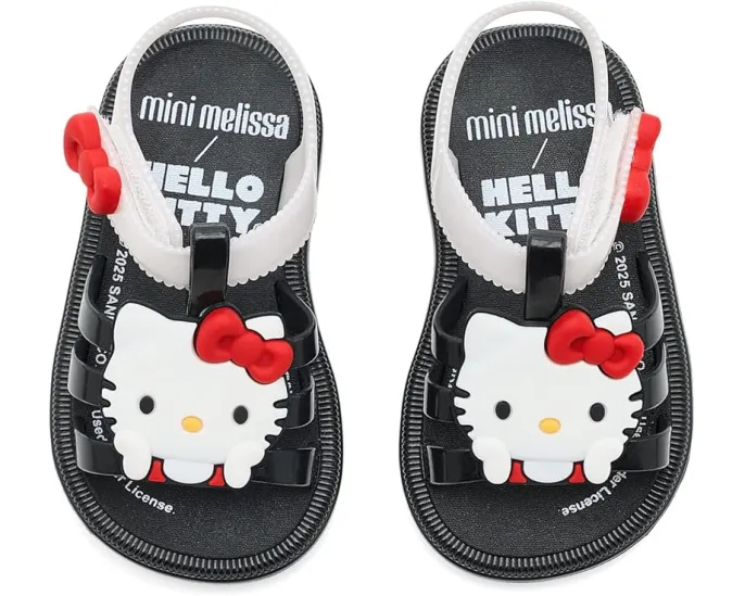 Детские сандалии Hip + Hello Kitty And Friends на липучке Mini Melissa