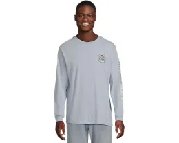 Футболка Salty Crew Simple Fade с длинным рукавом и принтом на рукаве