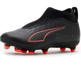 Детские бутсы Puma Ultra Match Laceless Firm Artificial Ground с поддержкой стопы