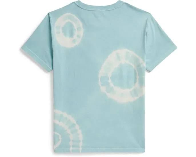 Tie-Dye Polo Bear Cotton Tee (Big Kid)