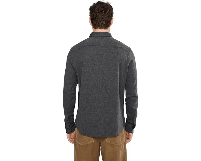 Рубашка Faherty Coastline Knit в клетку из мягкого хлопка