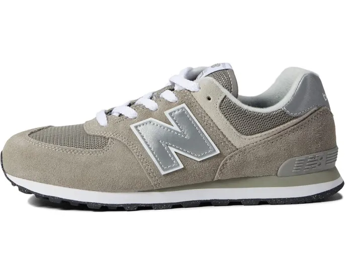 New Balance 574 Core кроссовки для детей старшего возраста с верхом из замши и сетки