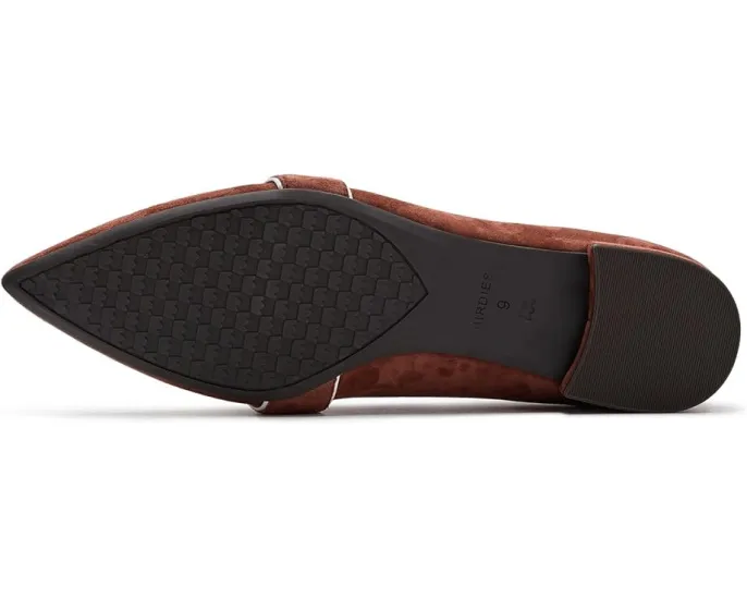 Ботинки Sparrow Loafers из замши с квадратным носком и каблуком от Birdies