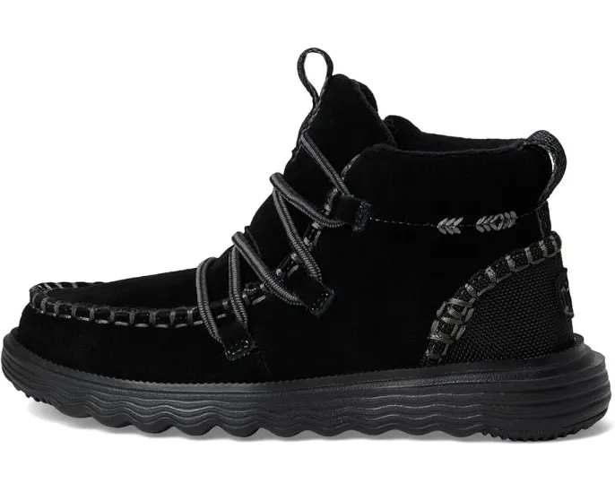 Ботинки Hey Dude Reyes Suede на шнурках с круглым носком