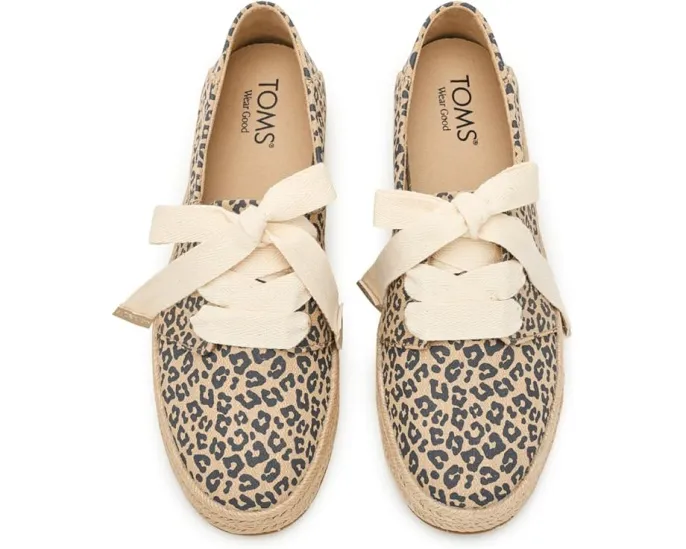 Кроссовки TOMS Carolina Lace-Up на платформе с кружевной шнуровкой