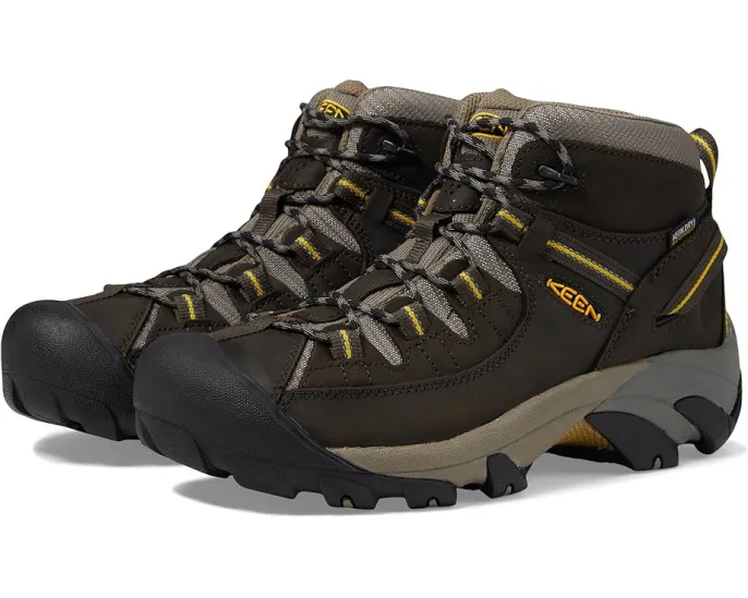Трекинговые ботинки KEEN Targhee II Mid с мембраной KEEN.DRY и поддержкой щиколотки
