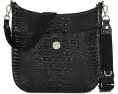 Сумка кроссбоди Brahmin Melbourne Leia из кожи с регулируемым ремнем