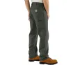 Огнестойкие свободные прямые брюки Carhartt из плотной ткани большого размера и высокого роста