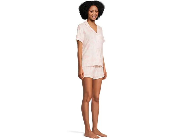 Пижамный комплект P.J. Salvage с цветочным принтом и шортами на завязках