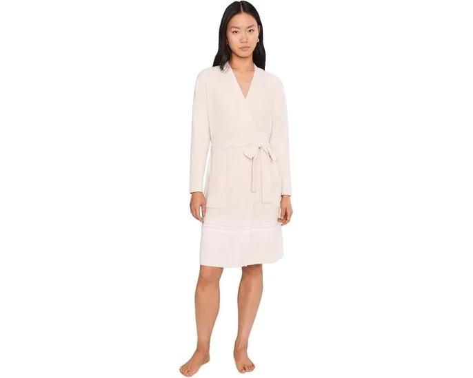 Халат Barefoot Dreams CozyChic Lite с разноцветной полосой и резинкой