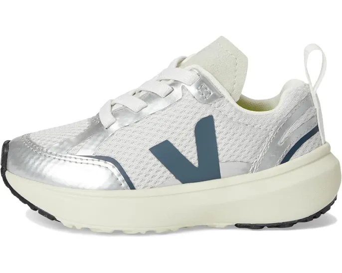 Детские кроссовки VEJA Small Canary Light Alveomesh с сетчатым верхом