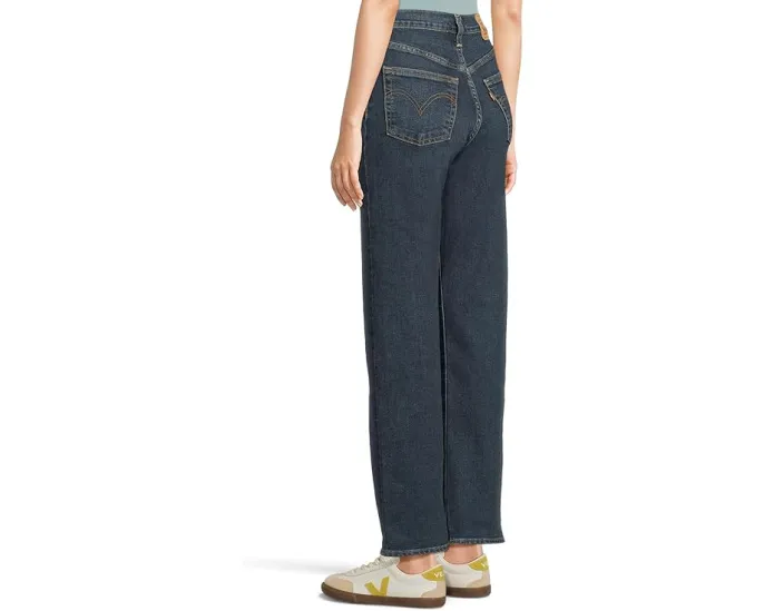 Джинсы Levi's Ribcage с высокой посадкой и прямыми штанинами