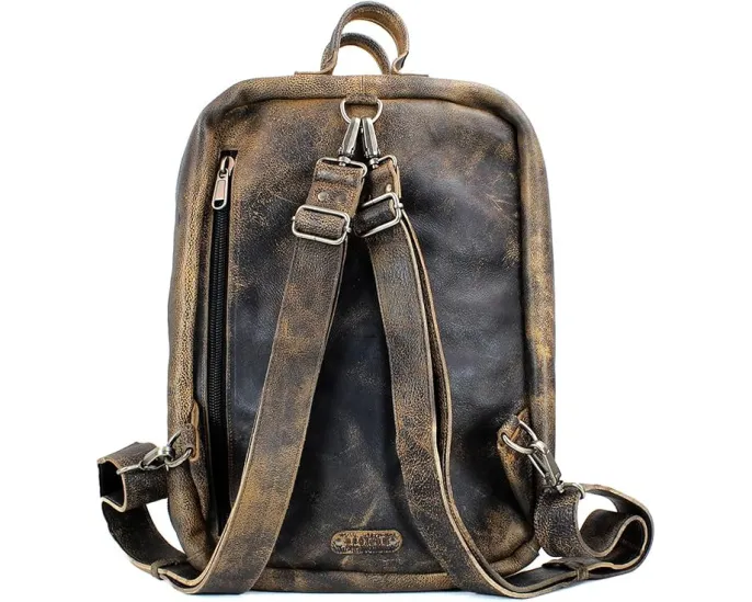 Рюкзак Bed Stu Kamet из растительно-дубленой кожи с отделением для ноутбука