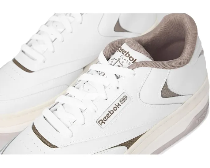 Кроссовки Reebok Club C Extra с платформенной подошвой и кожаным верхом