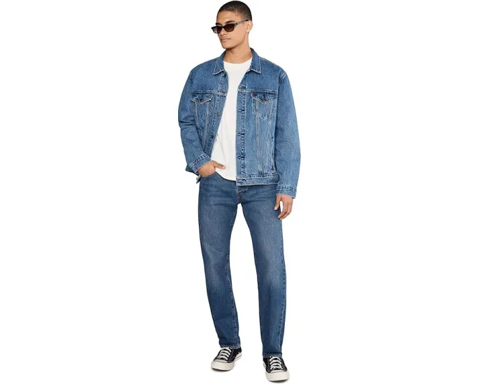 Джинсы Levi's Premium 501 Relaxed с прямыми штанинами и свободной посадкой