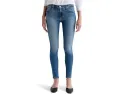 Джинсы AG Jeans Farrah Mid Rise Skinny Ankle облегающие укороченные