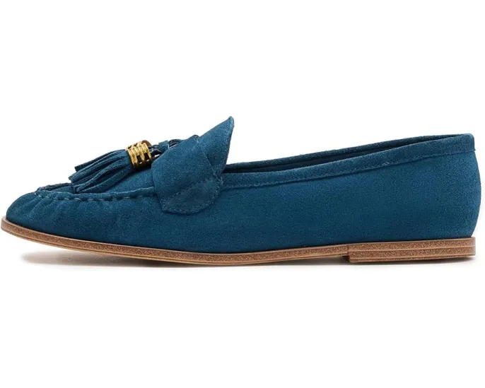 Лоферы Franco Sarto Carita с заостренным носком и кисточкой на экологичной коже
