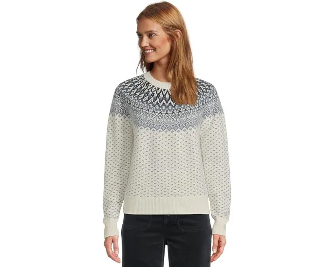 Свитер Vineyard Vines с узором Fair Isle из шерстяной смеси и воротником-гольф