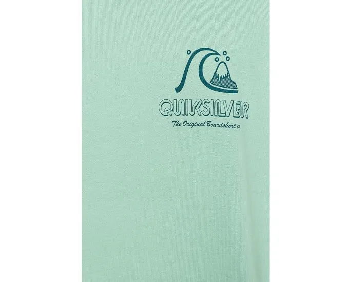 Футболка Quiksilver Vintage Bubble Org Screen Tee с эффектом состаренности
