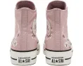 Кеды Converse Chuck Taylor All Star Lift Platform с пайетками и цветами