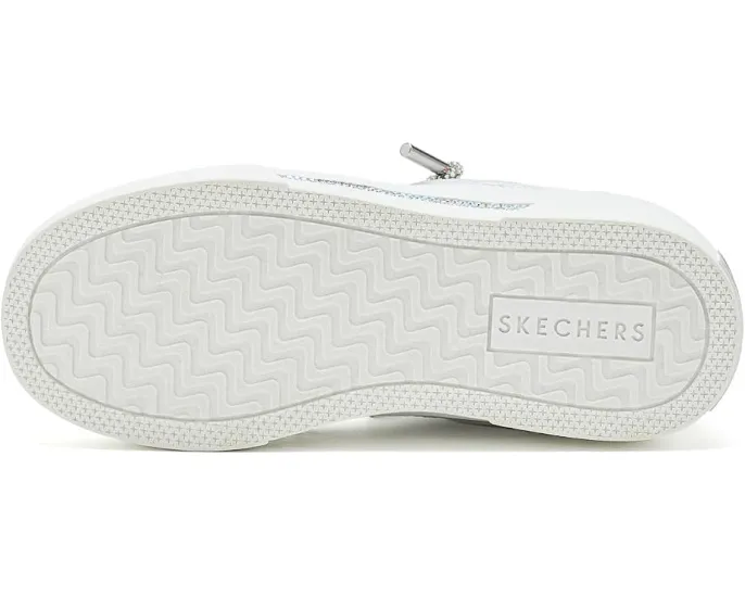 Кроссовки без рук Hands Free Slip Ins Skechers Aura LX 310769L белые