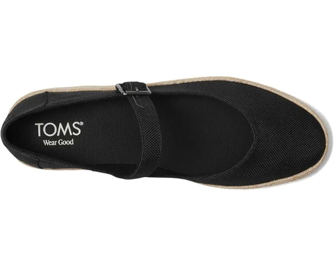 Эспадрильи TOMS Carolina Mary Jane на платформе с ремешком и пряжкой