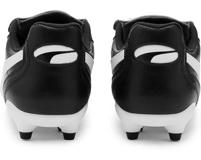 Бутсы PUMA King Top Firm AG из мягкой телячьей кожи с язычком-клапаном