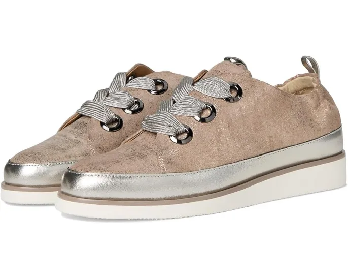 Кроссовки Quenda из кожи со шнуровкой и круглым носком Vaneli