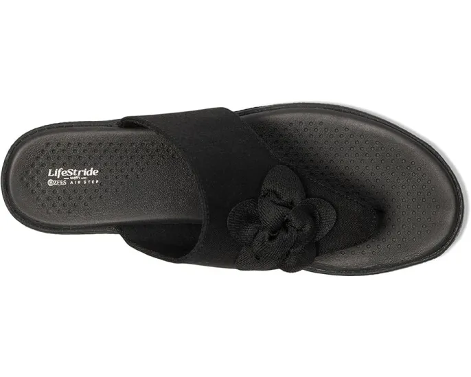 Шлепанцы Bloom с Т-образным ремешком и текстильной стелькой